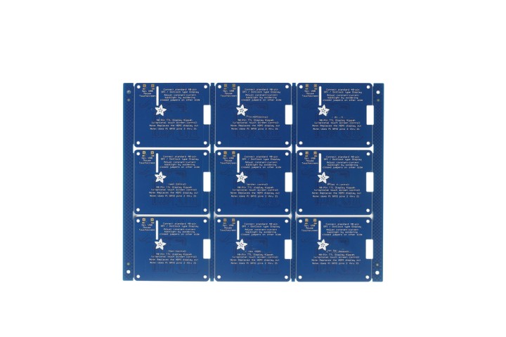 Blue Soldermask 2 Lay Immersion Gold PCB für Unterhaltungselektronik